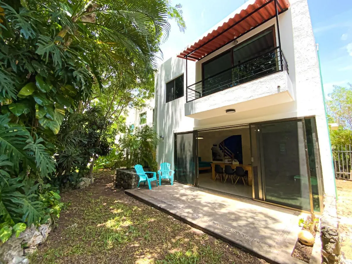 Villa Selvatica Con Piscina Privada En Playa Del Carmen